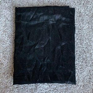 Express Black/Silver Infinity Scarf